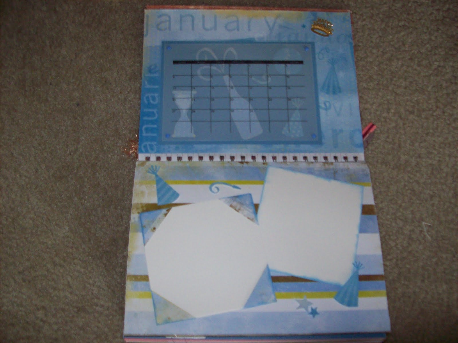 Scrapping Through The Pain Of Trigeminal Neuralgia Handmade Calendar