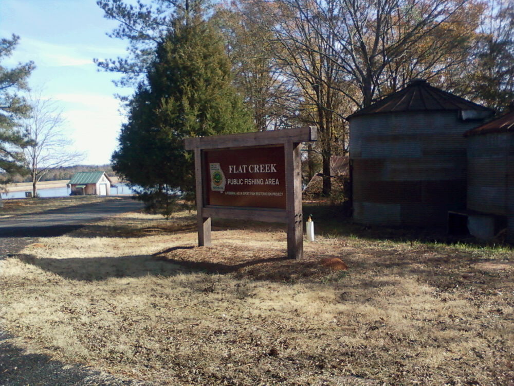 Southeastern Fishing Flat Creek Public Fishing Area Perry,