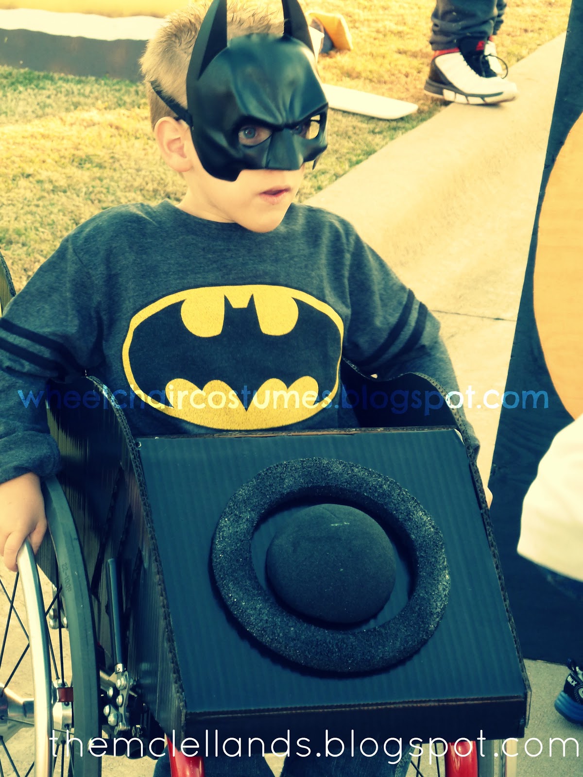 Wheelchair Costumes: Batmobile Wheelchair Costume