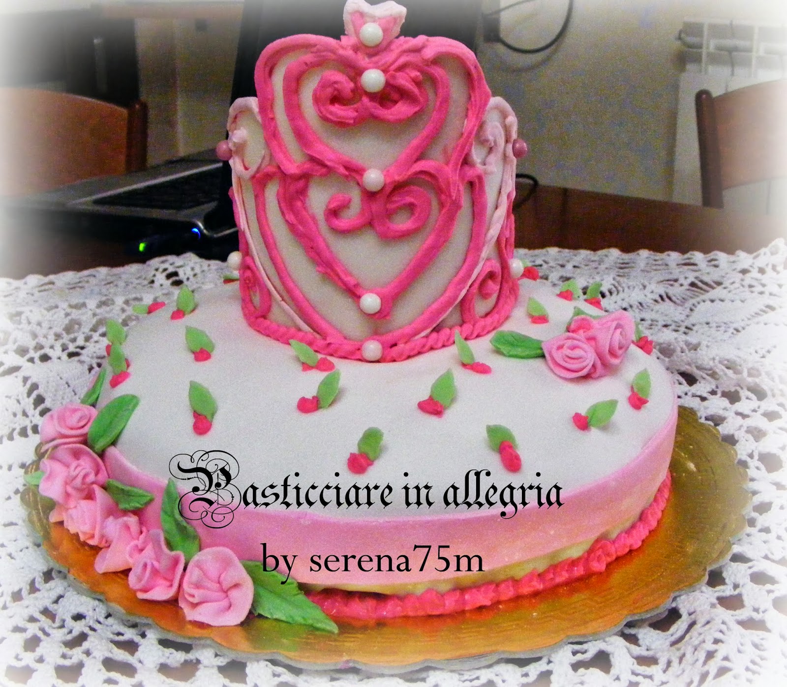 Alzata Per Torta A Tema Principessa Ginger Ray - Con Torrette A Ciambella, Multicolore - Foto 10