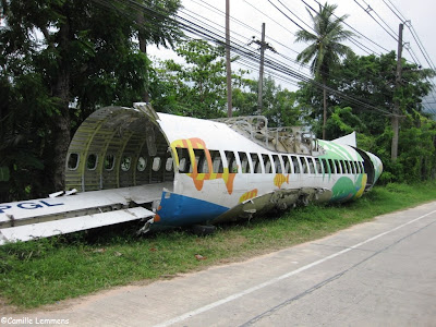 Bangkok Airways plane wings