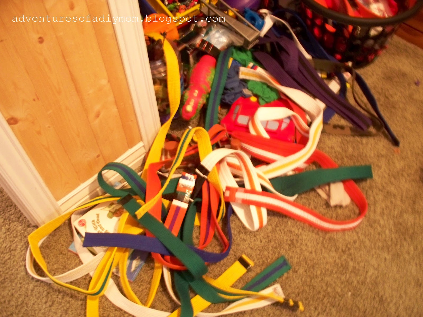 How to Build a Karate Belt Display Rack Adventures of a DIY Mom