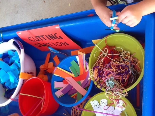 An idea on Tuesday: Sensory Play
