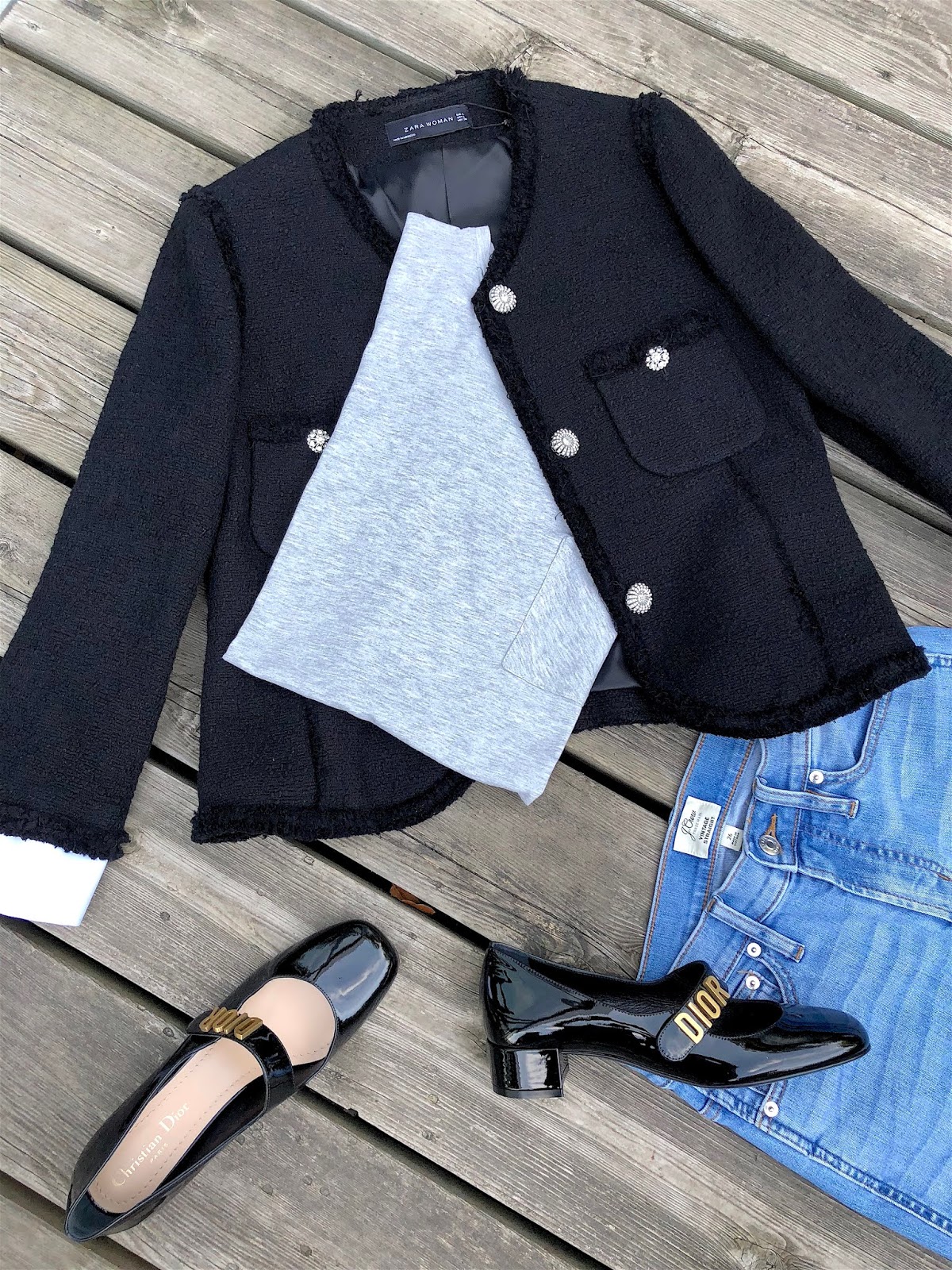 F A S H I O N E X P A T Chanel Jacket At Zara An Impulse Buy For Dinner