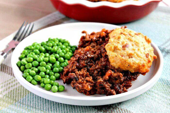 Family Favourite Minced Beef Cobbler - A Cornish Food Blog | Jam and ...