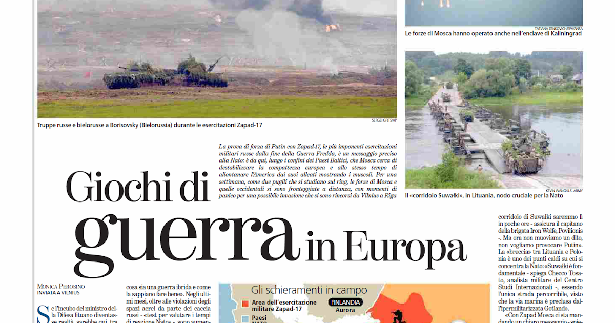 materialismo storico Il conflitto a bassa intensità tra Russia e Nato