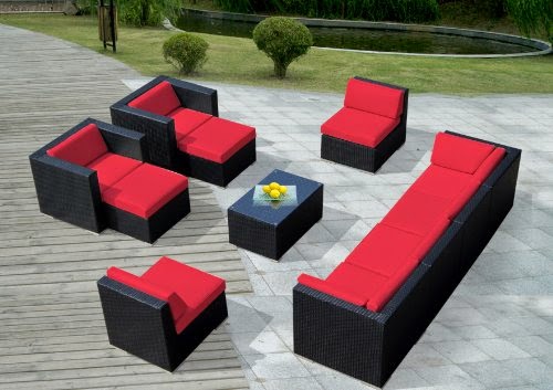 Genuine Ohana Outdoor Patio Wicker Furniture Sofa Set Genuine Ohana Outdoor Patio Wicker Furniture Sofa Set