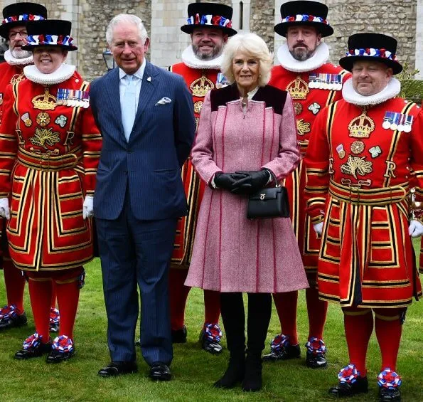 The Prince of Wales and The Duchess of Cornwall visited the Cabinet Office and Tower of London. VisitBritain