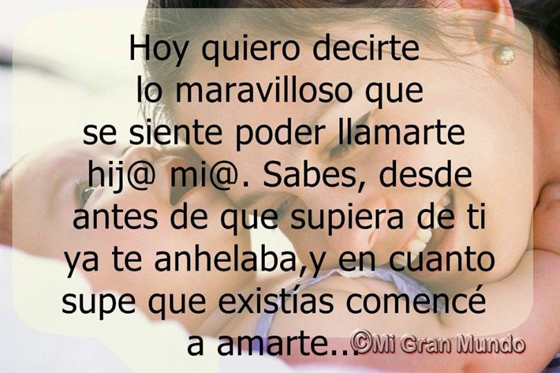 Caricias Al Corazón Carta de una Madre a su Hijo/a ♥♥