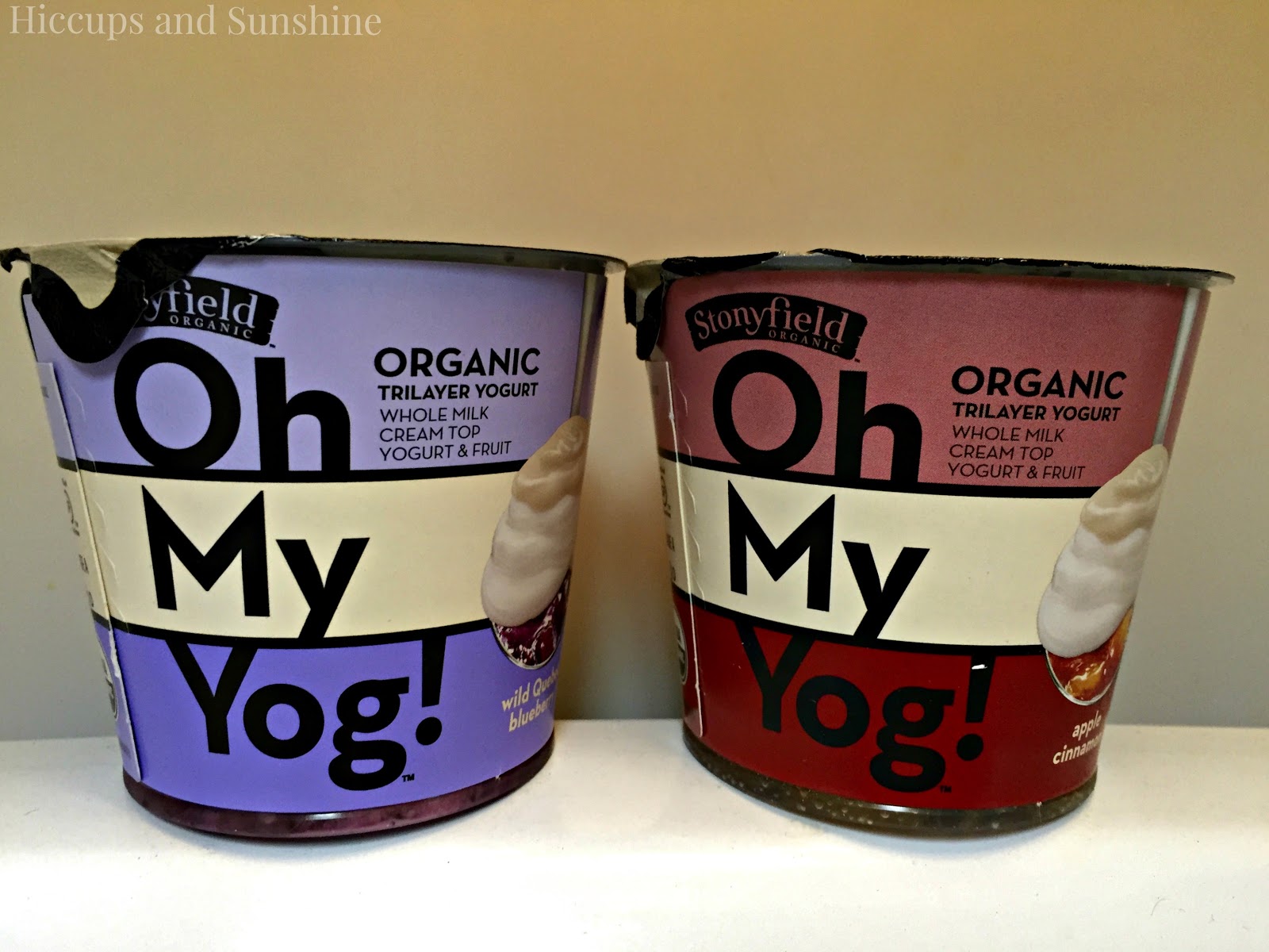 Hiccups and Sunshine Stonyfield OP Organic Protein Smoothie and Oh My