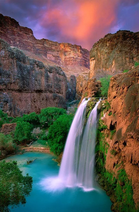 Navajo Falls,Havasupai, Arizona, USA