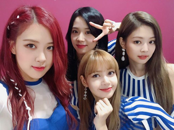 BLACKPINK instagram updates Backstage at Music Core & Inkigayo 0617