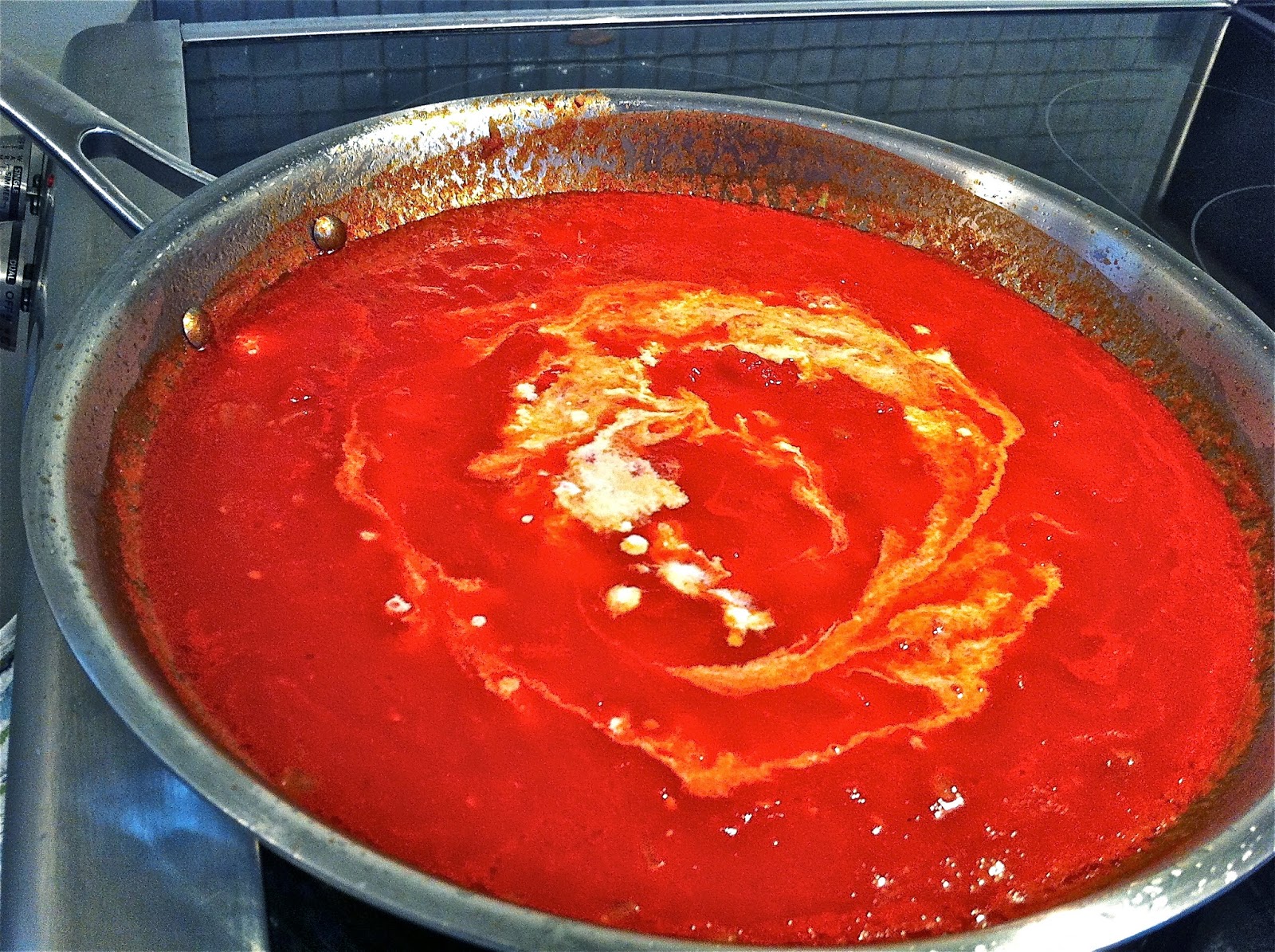 Homemade By Mary PENNE with SMOKED SALMON in a VODKA ROSE SAUCE