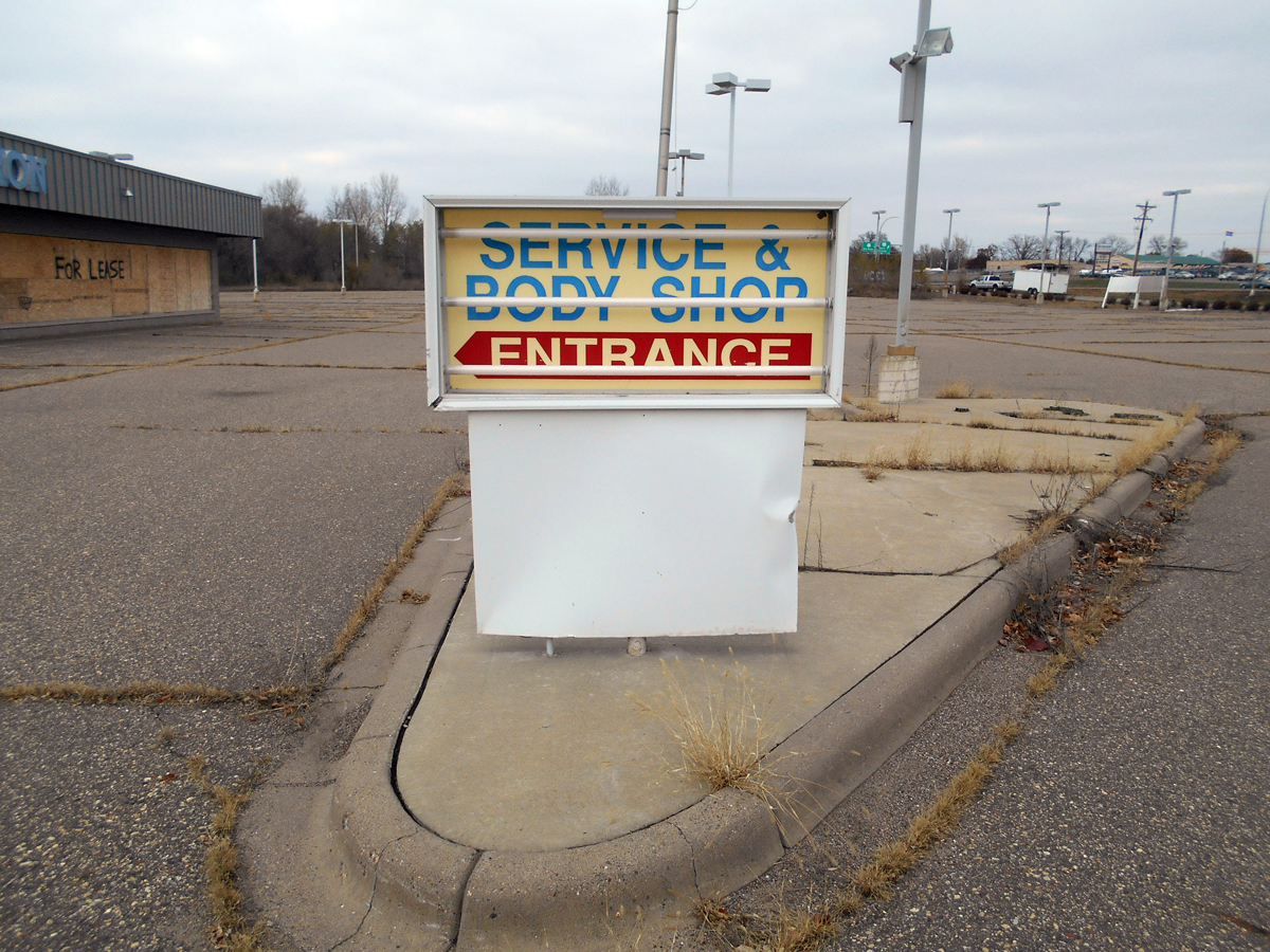 Abandoned Auto Saxon Motors Elk River, MN