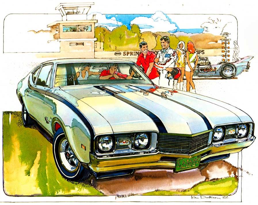 Just A Car Guy artist Ken Dallison, selected for a kickstarter book