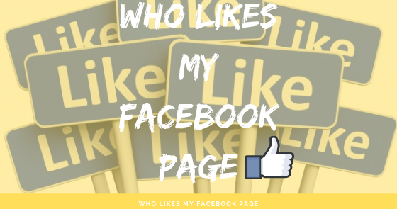 Who Likes My Facebook Page 2019