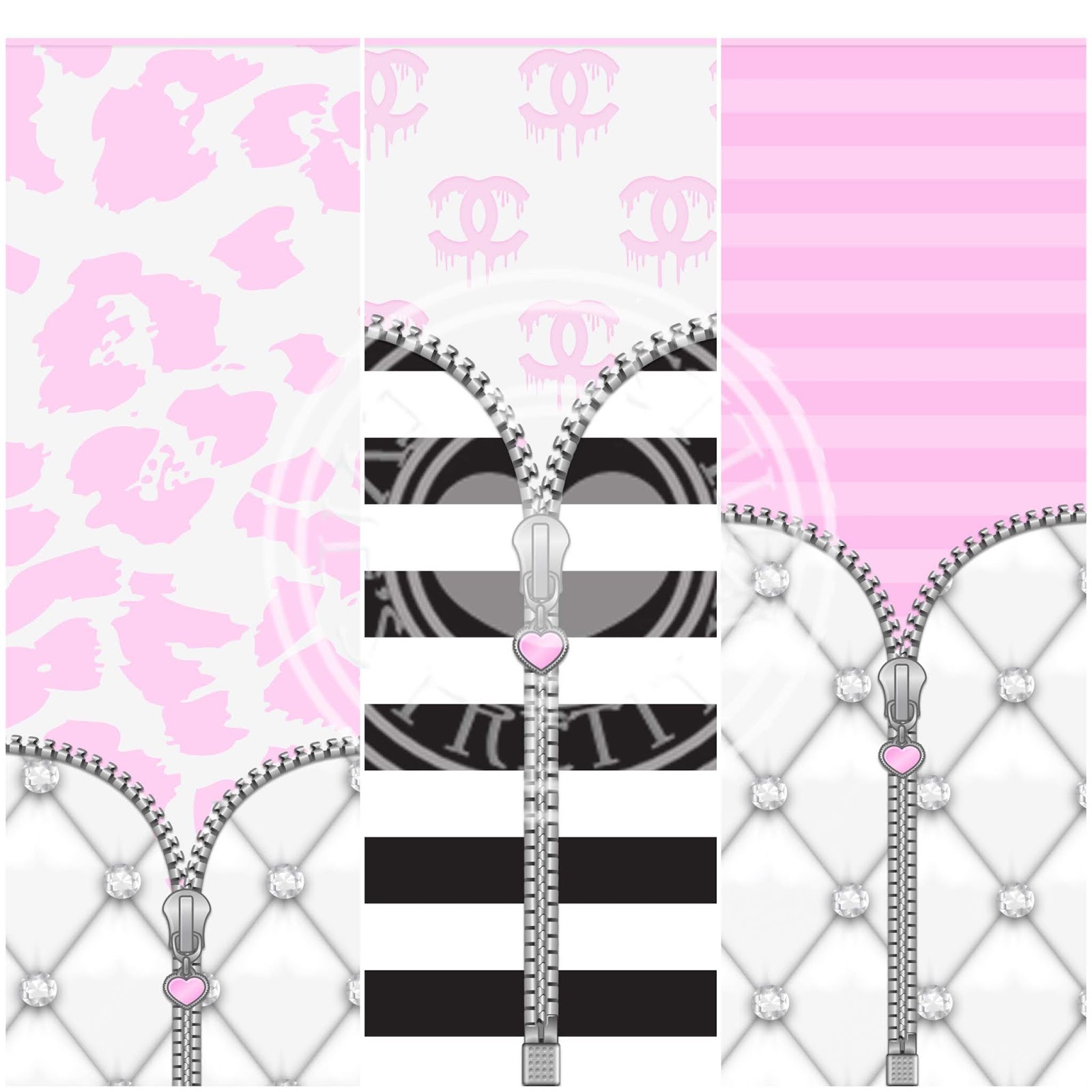 Pretty Walls Zip Iphone X Xr 6 Piece Wallpaper Set