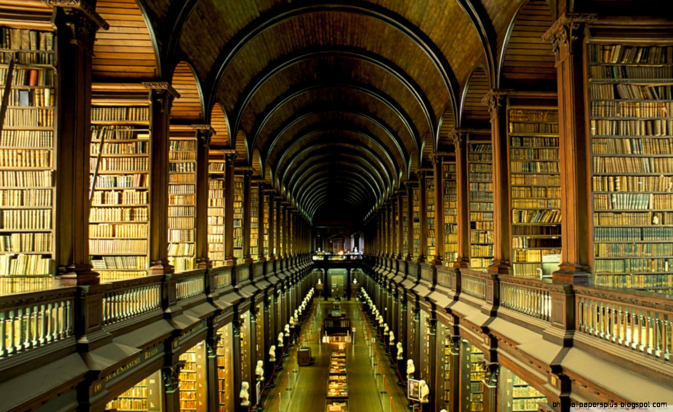 Old Library Wallpapers  Hd Wallpapers