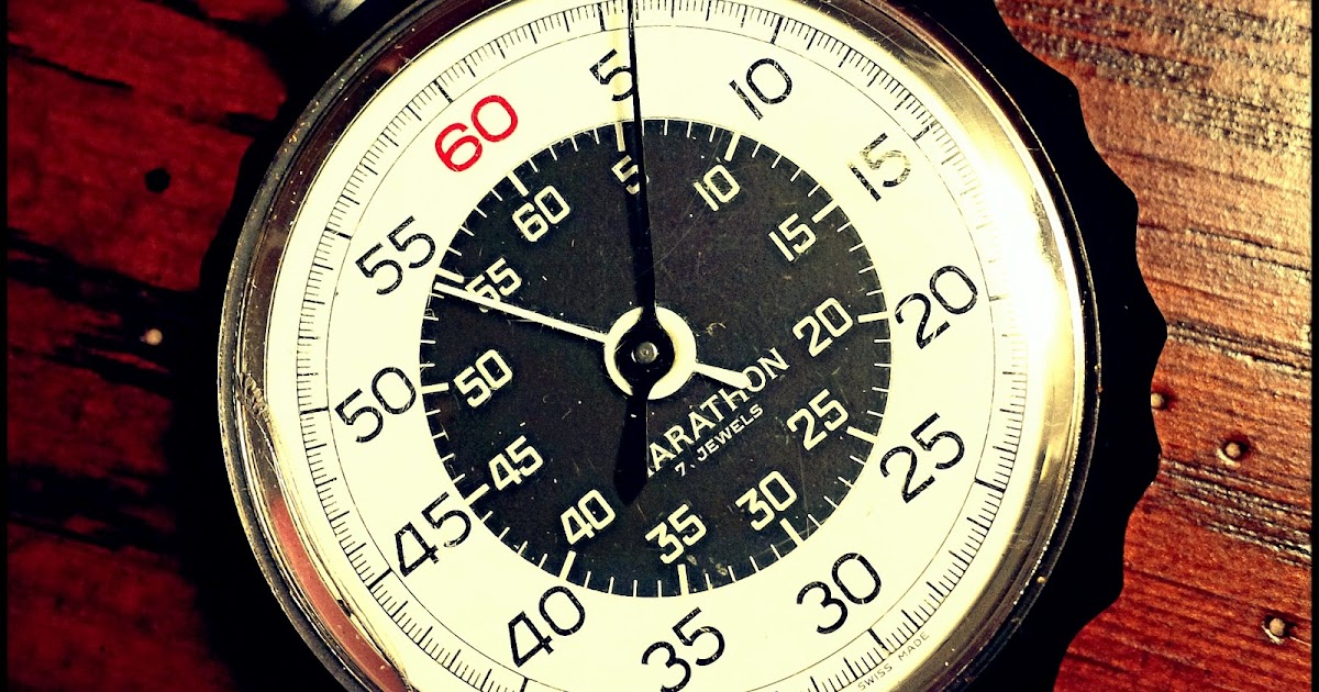 Marathon stopwatch 2025