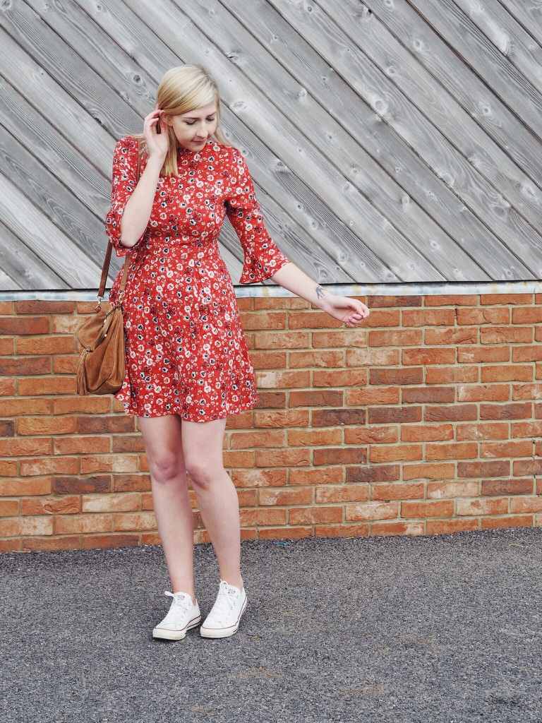 asseenonme, converse, fashionbloggers, fashionpost, fblogger, fbloggers, floraldress, lookoftheday, lotd, ootd, outfitoftheday, reddress, redflorals, skaterdress, Warehouse, warestyle, whatimwearing, wiw, 