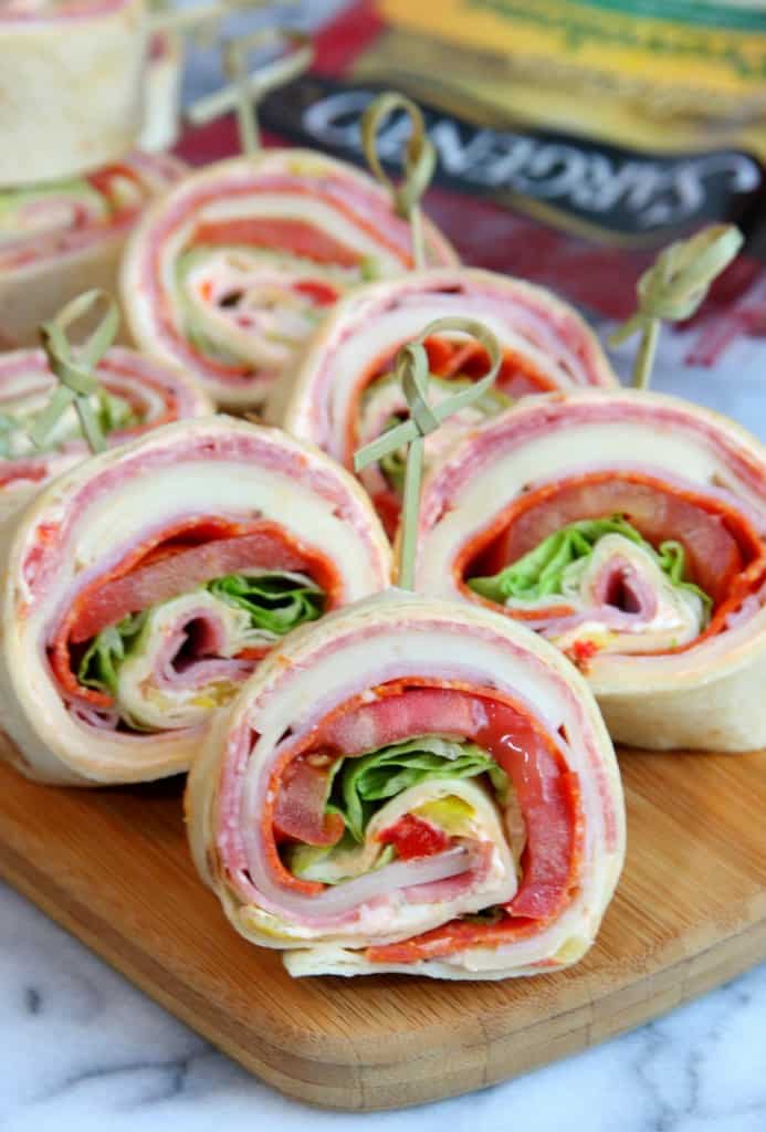 ITALIAN SANDWICH ROLLUPS Young Mom Recipes
