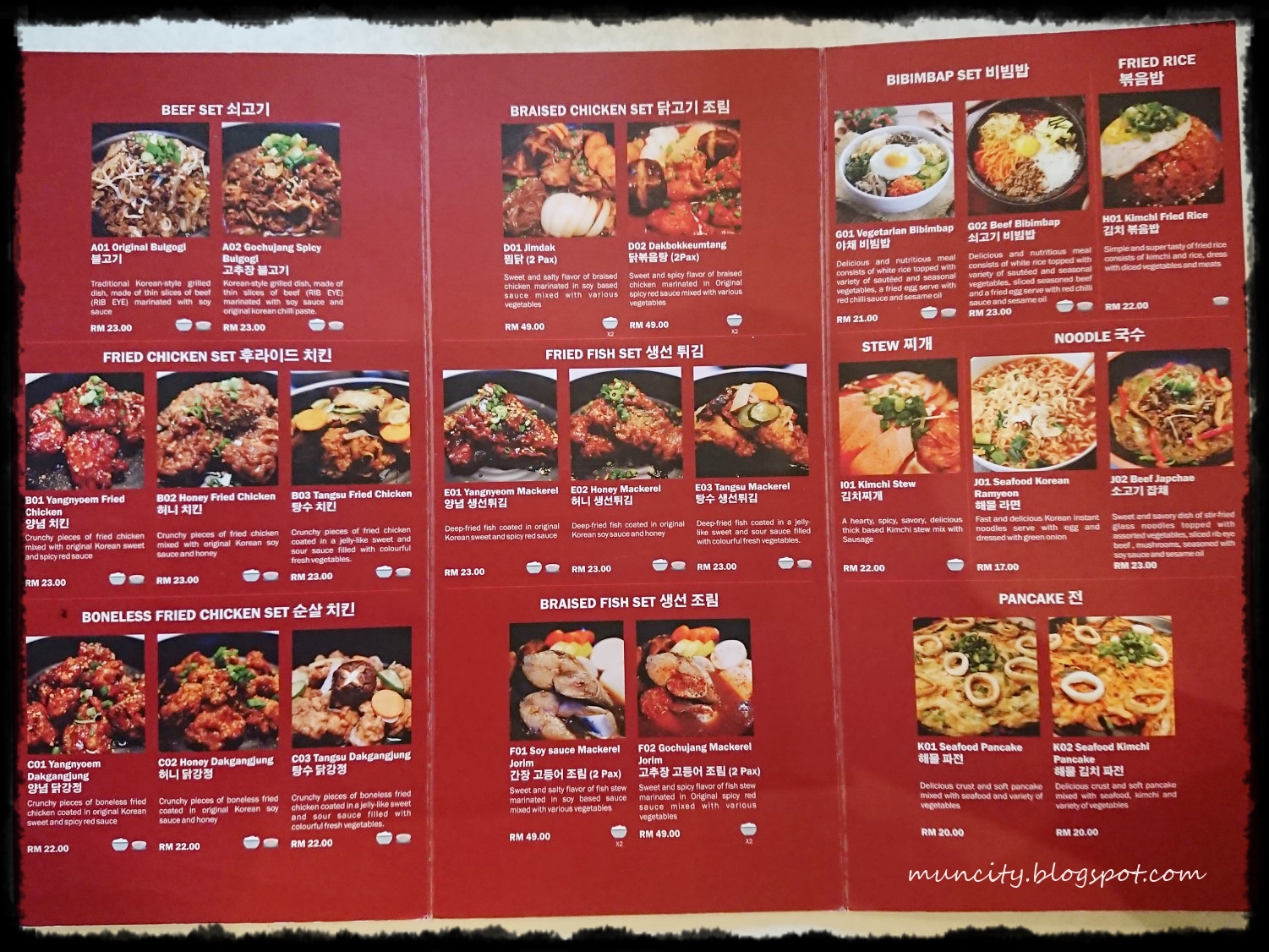 Korea Food Menu korea-food-menu