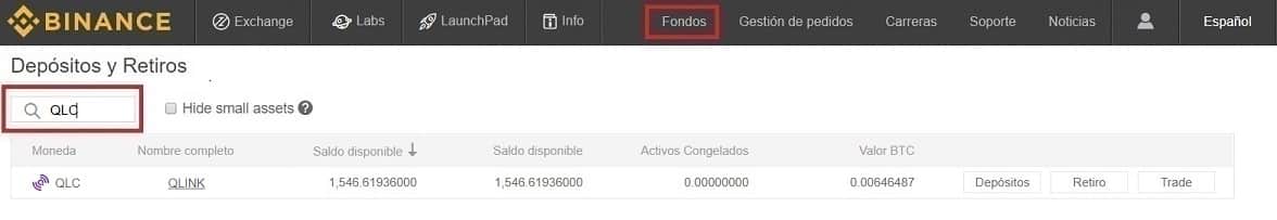 Cómo Comprar Criptomoneda QLINK (QLC) Tutorial España paso a paso Comprar QLINK (QLC) y mandar a wallet oficial configurar con imágenes