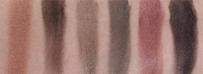 Maybelline The Blushed Nudes Palette Swatches