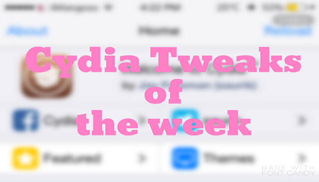 It’s time to look at some new cydia tweaks for iOS 9 released in this week for your jailbroken iOS devices which you might missed this week
