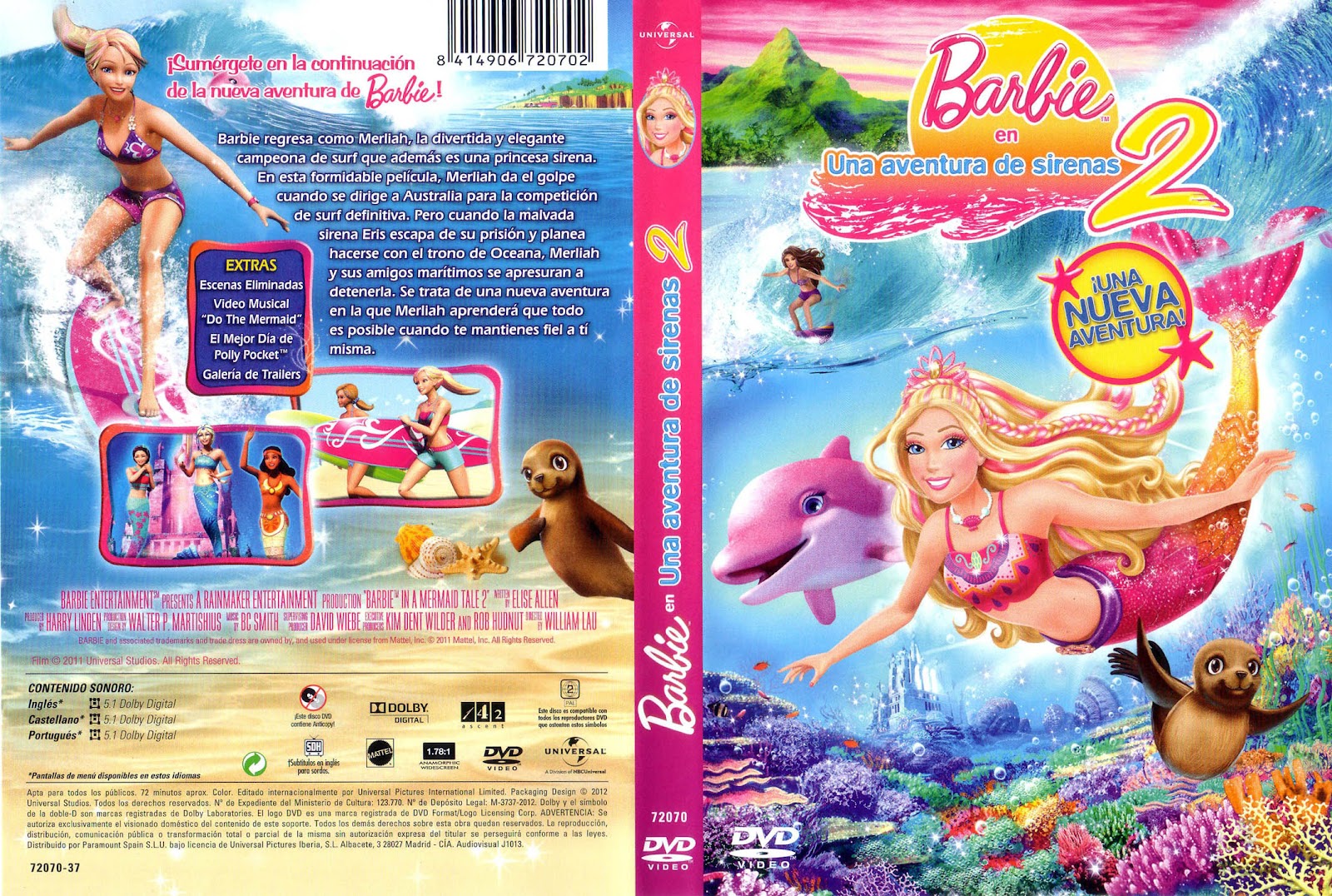 Barbie Una Aventura De Sirenas Pelicula Completa En Español Santa Fe Peliculas: Barbie una aventura de sirenas 2