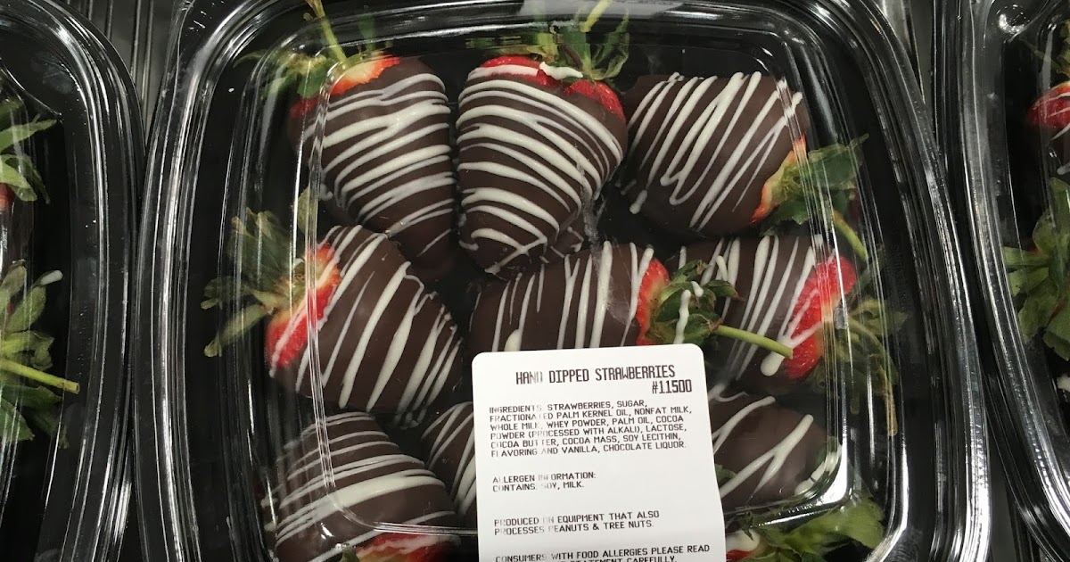 Hand Dipped Long Stem Strawberries Costco Weekender