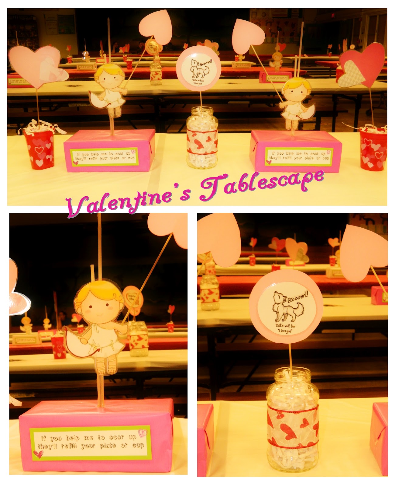 Baking Memoirs: Valentine's Table Decorations on a Budget