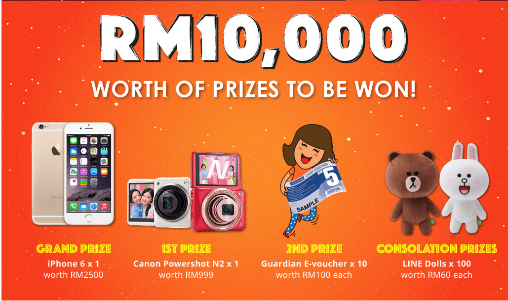 RM10,000 prizes to be won!