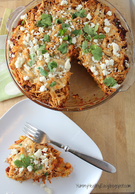 Healthy Chicken Tamale Pie