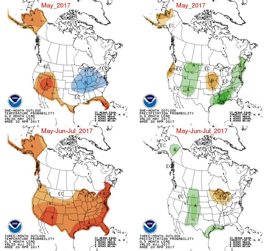 Utah Weather May Outlook
