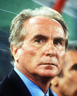 Azeglio Vicini was Italy's head coach for the 1990 World Cup on home soil