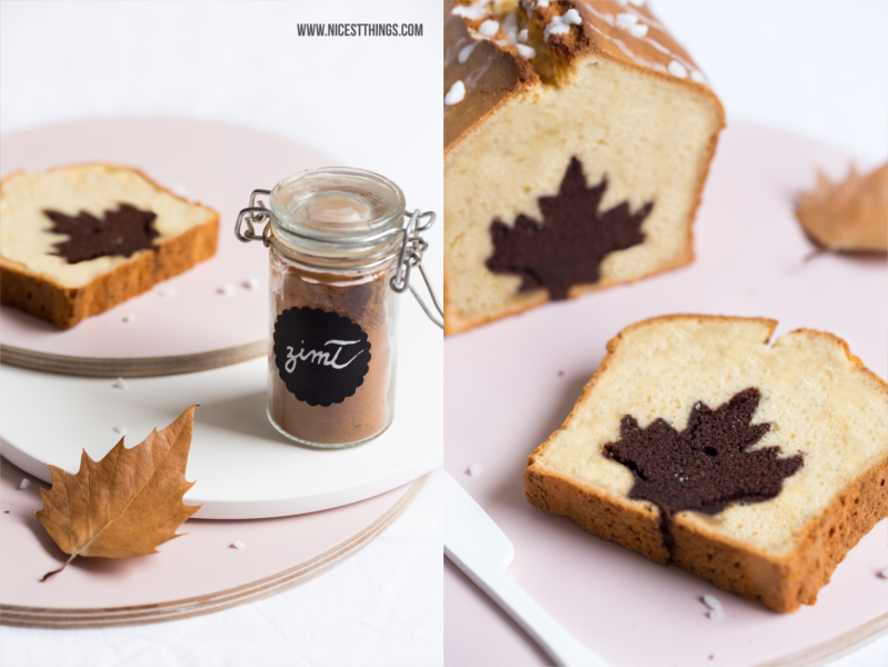 Motiv Kuchen Rezept Motivkuchen backen mit Herbst Blatt