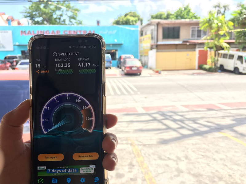 Smart said 92 percent of its sites in Metro Manila are now equipped ...