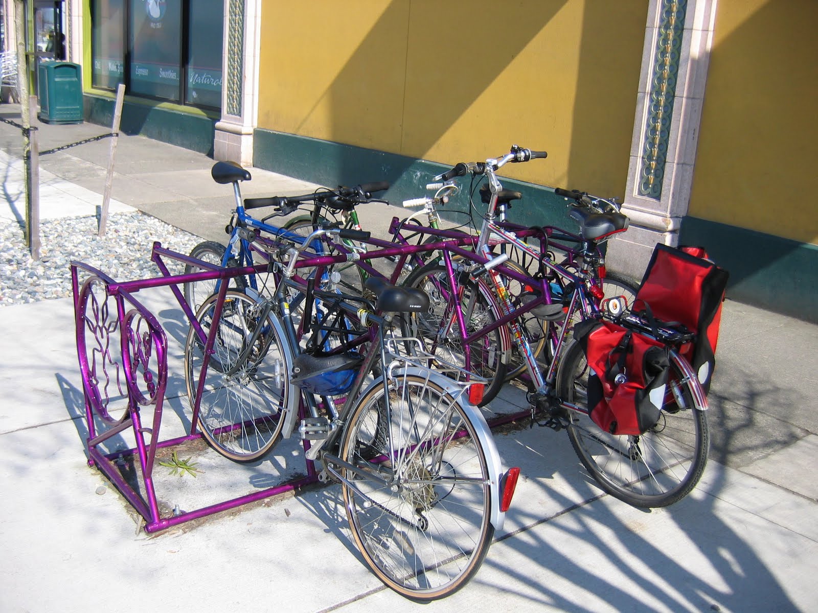 Bellingham Bike Blog Bike Racks Community Food Coop (N. Forest St