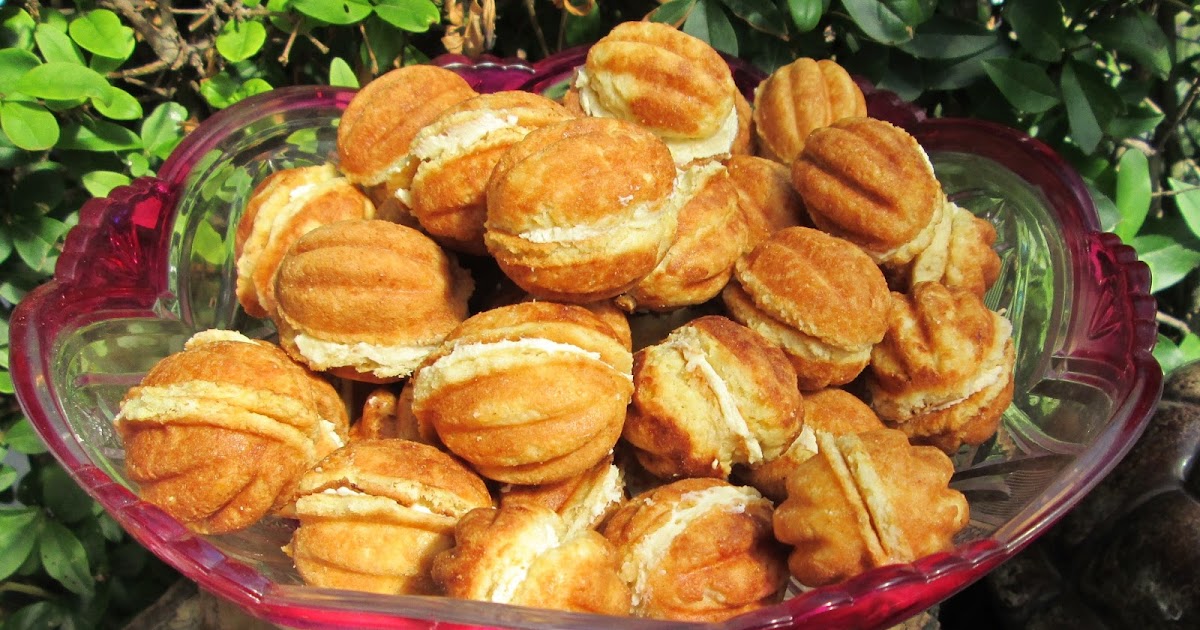 Moje Pyszne Latwe I Sprawdzone Przepisy Ciasteczka Orzeszki Z Kremem Z Mleka W Proszku