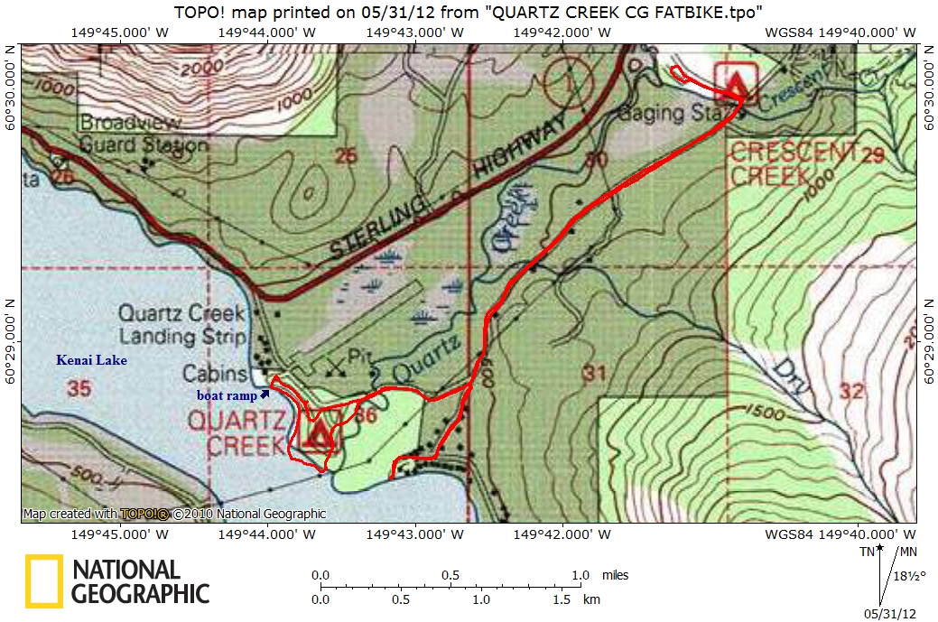 BASECAMP NIKISKIcamping at Quartz Creek