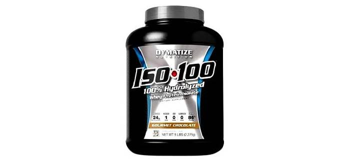 Proteína sin carbohidratos Iso 100 de Dymatize