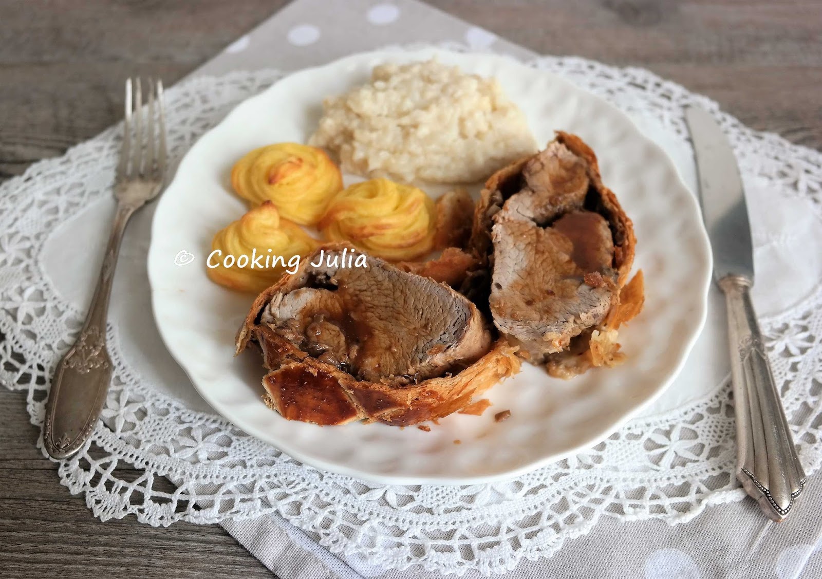 COOKING JULIA FILET MIGNON DE VEAU EN CROÛTE