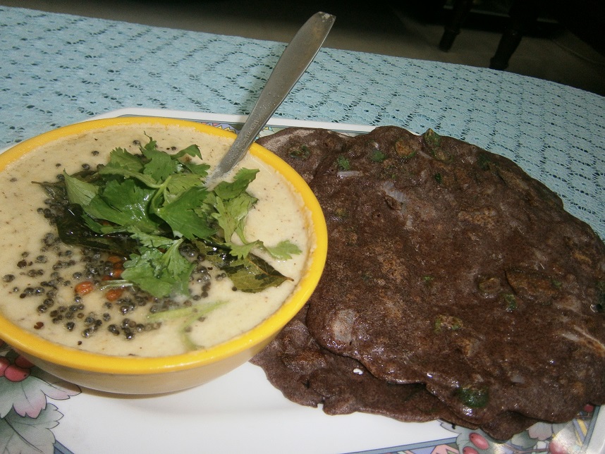 Kelvaragu Dosa Ragi Dosa Indian Curry