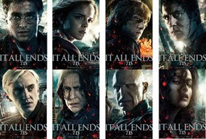 All 8 Deathly Hallows Character Posters