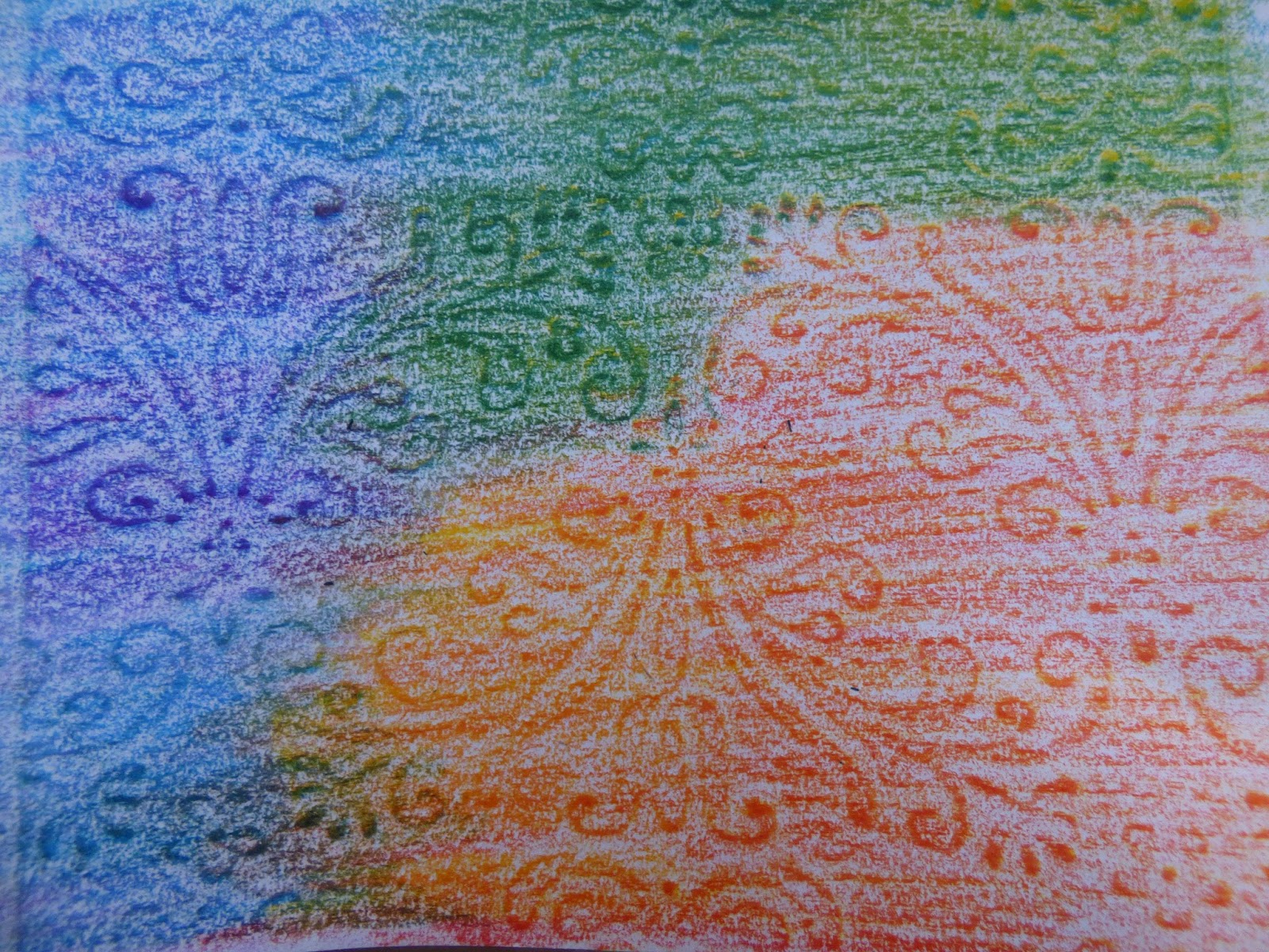 Needlefelted Fairytales Crayon Rubbings making your own templates