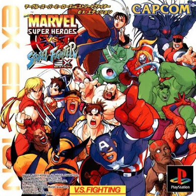 โหลดเกม Marvel Super Heroes VS Street Fighter .iso
