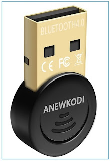 https://blogladanguangku.blogspot.com - Plug & Play : Anewkodi Bluetooth 4.0 USB Adapter 