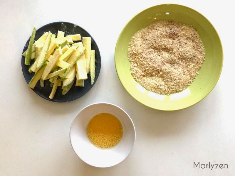 Courgette panée au four | Marlyzen, cuisine revisitée