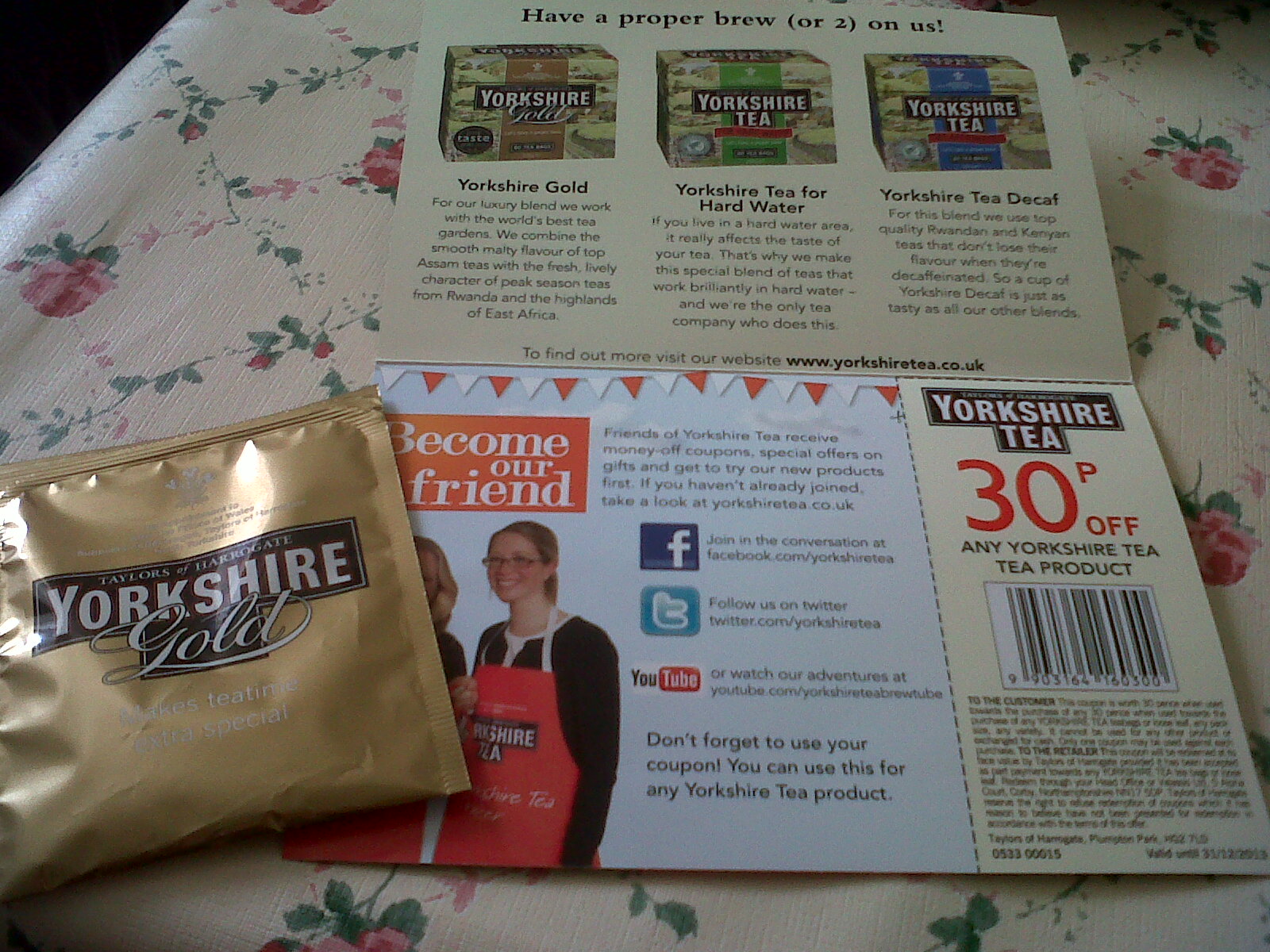 Reviewing Crazyness Yorkshire Tea Yorkshire Gold Review